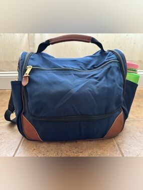 Vintage L.L. Bean Navy Carry-on/Travel Bag